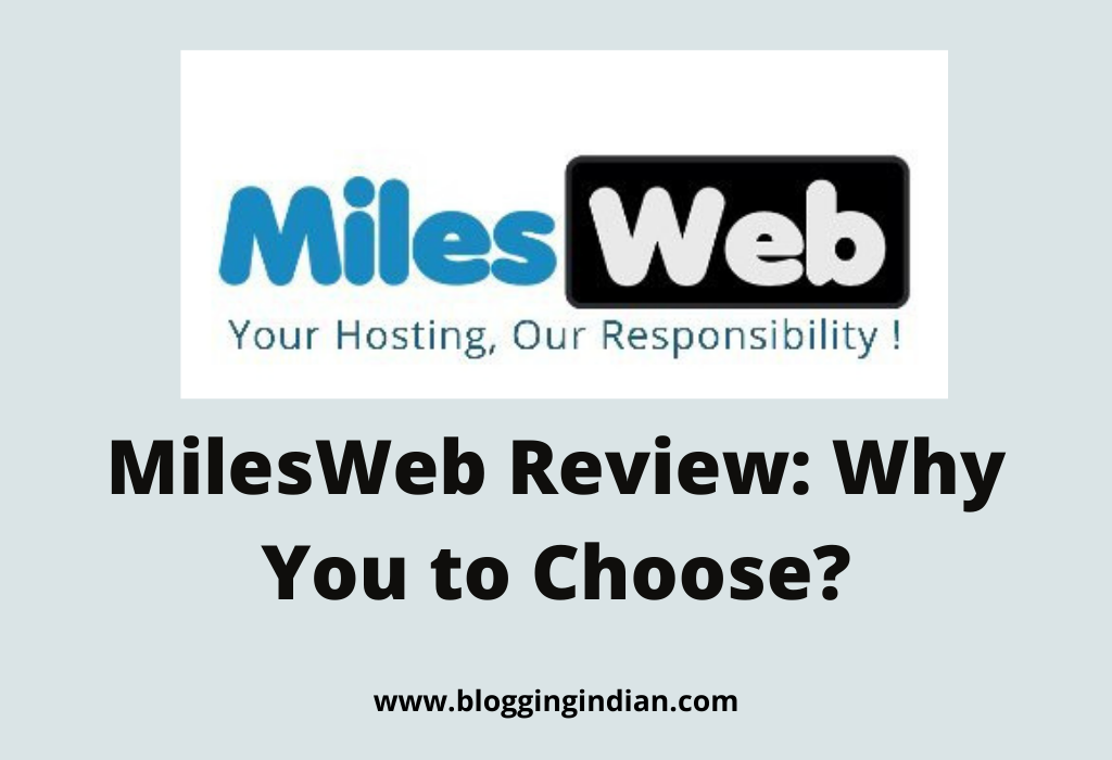 MilesWeb Web Hosting Review 2023: Is it Really Worth It?