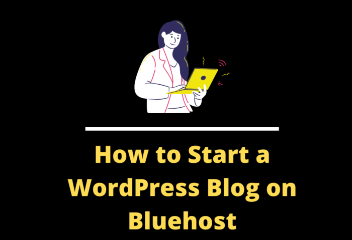 How to Start a WordPress Blog on Bluehost