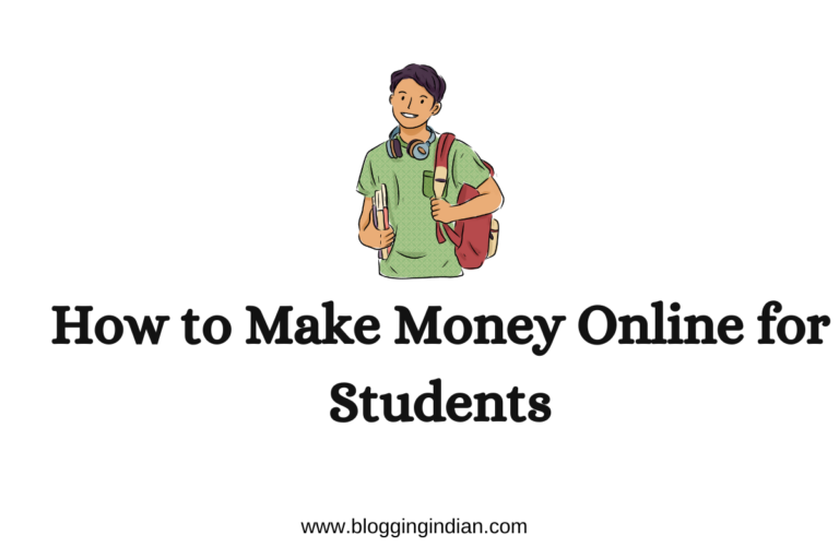 how to make money online for students